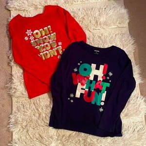Girls winter shirts